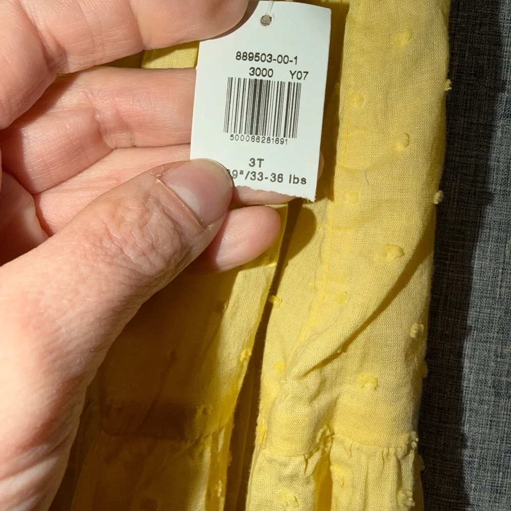 Old Navy Yellow Kids Sundress 3T